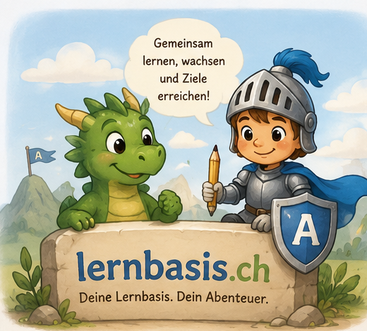 1. Klasse — wir fangen zusammen an! – Bildergeschichte mit Drache & kleiner Ritter